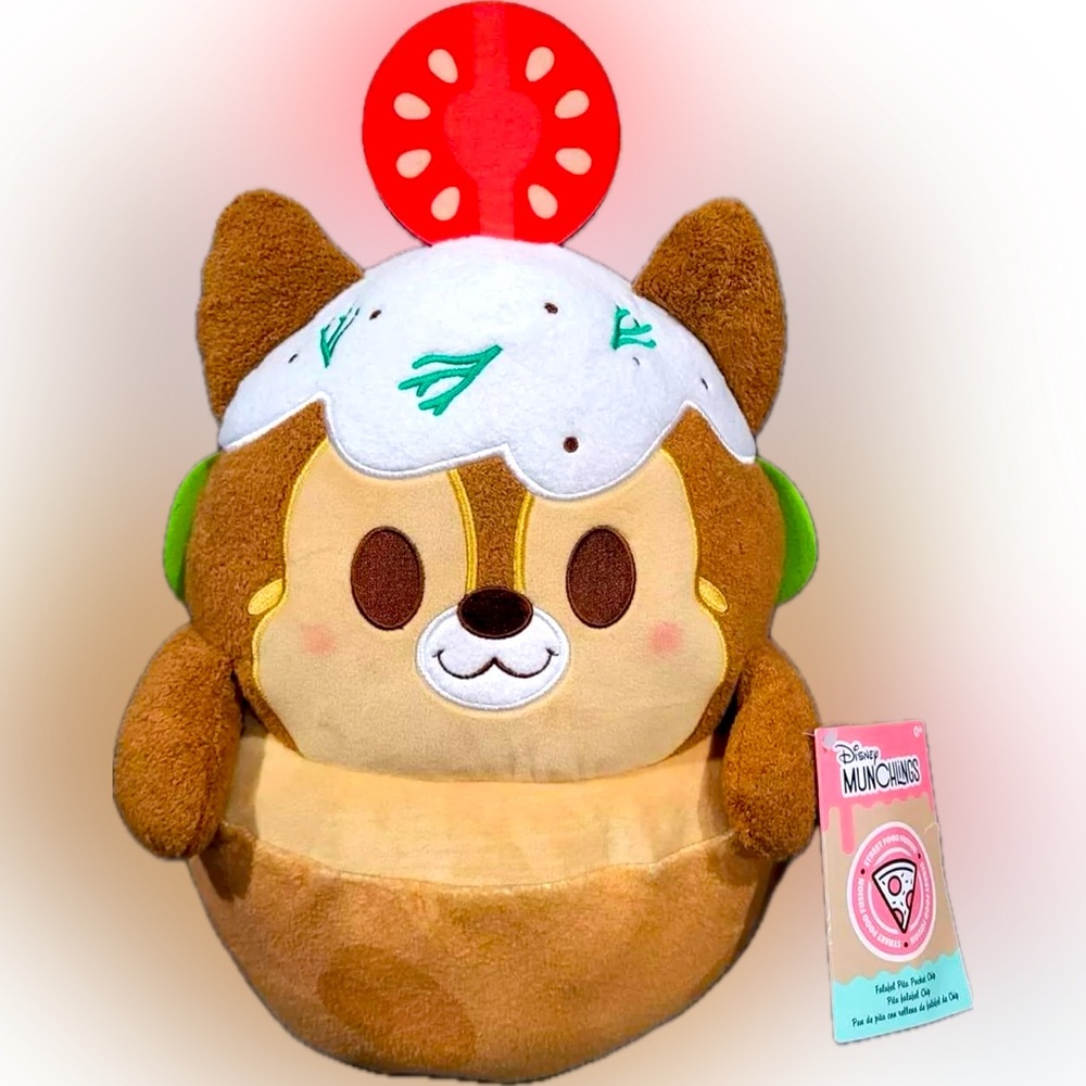 Disney Chipmunks Munchlings Squish Plush